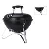 ProGarden Barbecue Forme De Boule 37 Cm Noir 445907