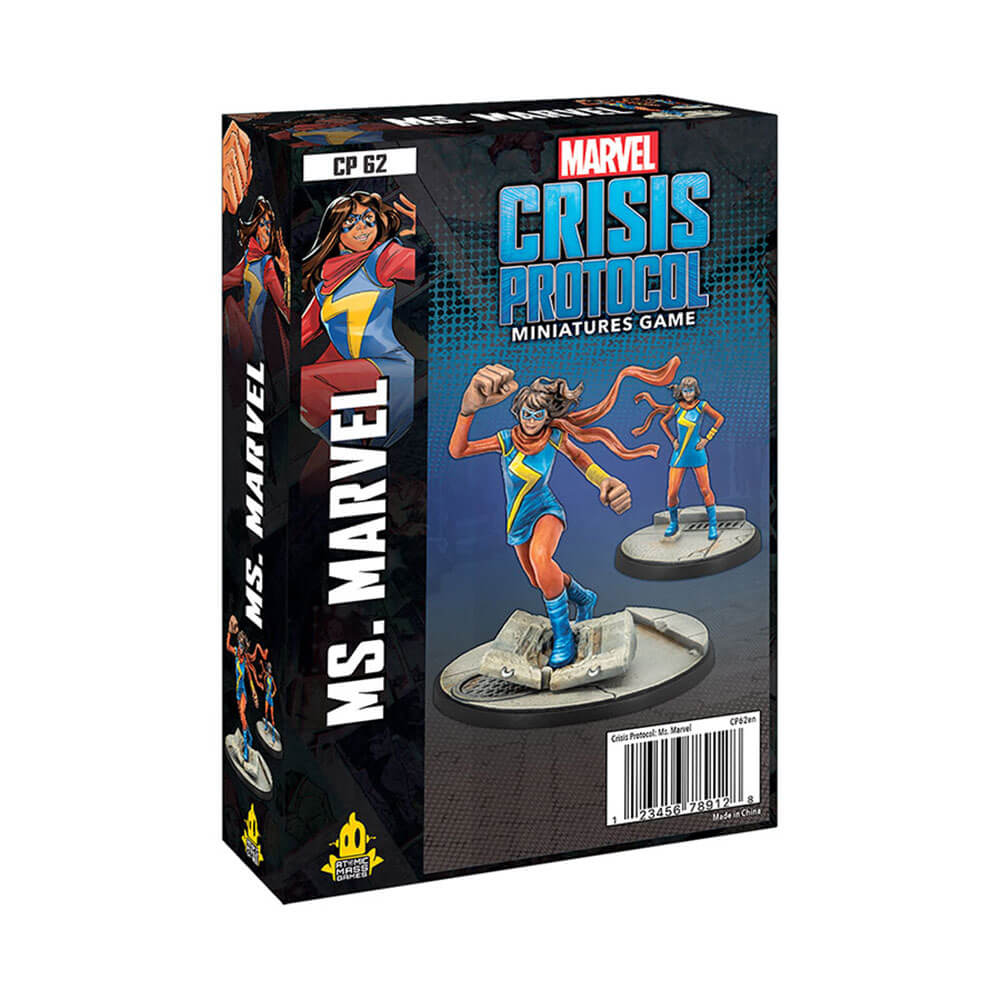 Marvel Crisis Protocol Ms Marvel Miniatures Игра