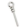 Stainless Steel Long Shank Eye Bolt M6 Shoulder Eye Screw Heavy Duty Fastener for Outdoor Construction