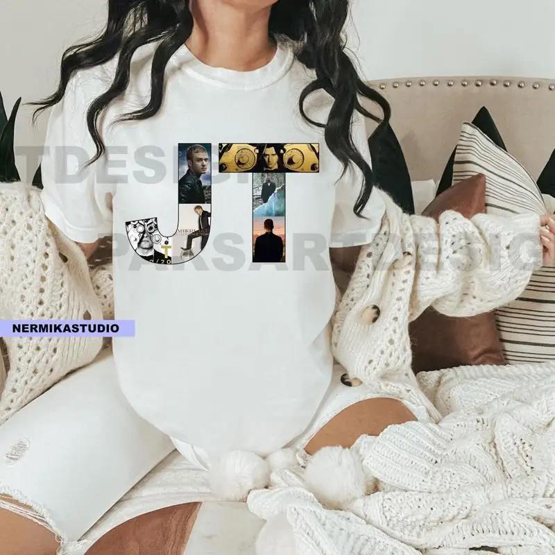 Justin Timberlake T Shirt World Tour Jt Concert Fan Merch Forget Tomorrow Print