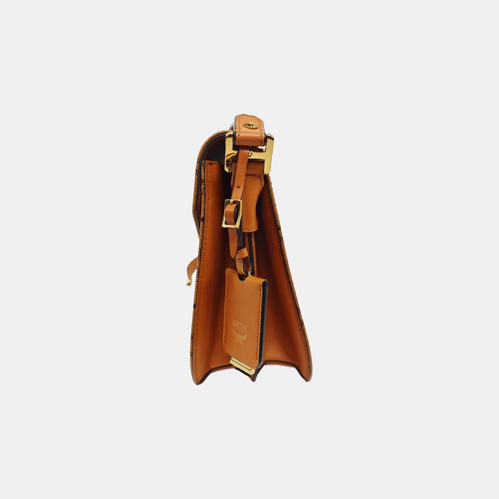 [Pre-Owned] Pasetia Visetos Monogram Coated Canvas Crossbody Bag - Very Good #RE1ODE