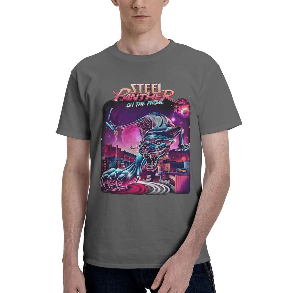 Steel Panther Graphic 100 Cotton Casual Breathable Confortable TShirt Funny Ugus TShirts T Shirt Men