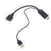 4K@60Hz HD Multimedia Interface to DisplayPort Female Cable  Home Entertainment Setup