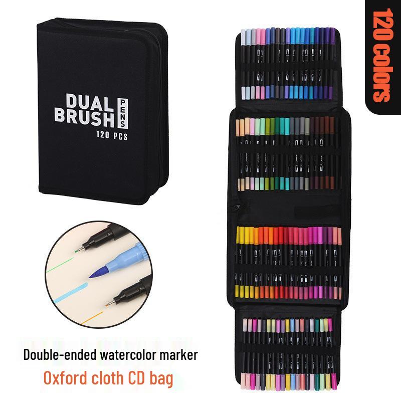 Двусторонние смываемые акварельные линеры для детей - Набор ручек для рисования дудлов