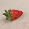 10pcs Realistic Artificial Strawberry Simulations Fruit Model Fake Strawberry Display Props Kitchen Parties Home Decors