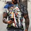 2026 New Canada 3D Printed Men's T-Shirt Summer Breathable Crew Neck Short Sleeve Sports Casual Trend Top