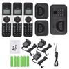 BISOFICE D1002 TAM T 3 Handset Cordless Phone with Answering Machine Caller ID Call Waiting 1.6 inch LCD 3 Lines Screen