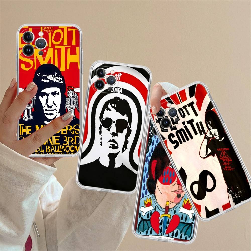 Прозрачный мягкий чехол для телефона Elliott Smith Figure 8 для iPhone 15 12 14 16 17 13 Plus 11 Pro Max 13 Pro