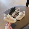 Детская спортивная обувь - Весна/Осень, дышащая вязка (Flywoven) Сетчатая обувь для мальчиков, Повседневная обувь для девочек, Обувь на мягкой подошве для малышей