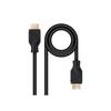 Высокоскоростной кабель HDMI - Nano Cable - 2 м - 48 Гбит/с - 8K@60Гц - 4K@120Гц - Динамический HDR - eARC - Штекер-штекер - Черный
