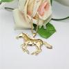 Fashion Silver/Gold Accessories Animals Horse Necklace Pony Necklace Necklace Pendant