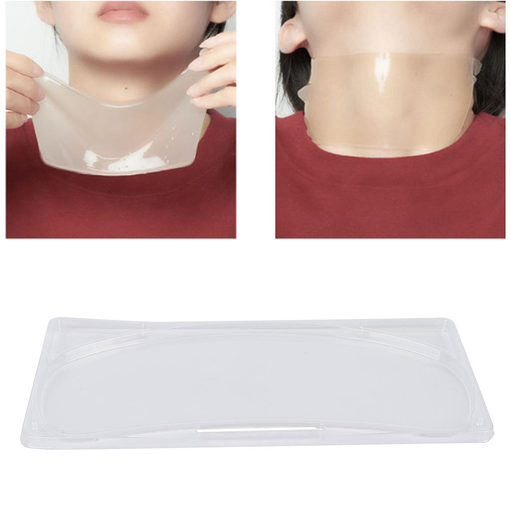 5 шт. Прозрачная самодельная форма для маски для шеи, многоразовый лоток для патчей на шею для производителя масок для лица