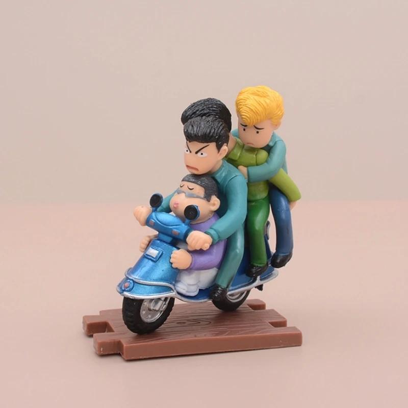 5 шт. Слэм-данк Сакураги Ханамичи Рукава Каэдэ Аниме Фигурка Модель Статуя Коллекция Декор для Рабочего Стола Мальчиков Украшение Игрушки Подарки