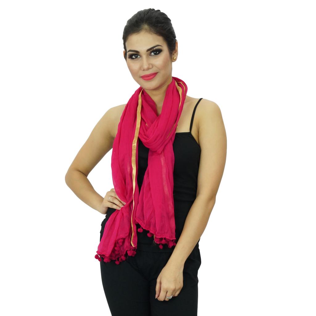 Шарфы из шифоновой смеси, женская одежда, палантин, накидка на шею, длинный подарок Dupatta для