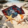 Custom Name Personalized Transformers Print Beach Towel, for Trip Camping Beach Party Home Decor, Birthday Gift for Family & Friends