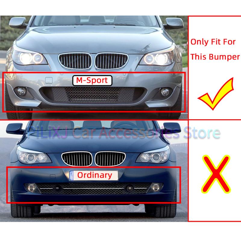 Decoration Trailer Cover Cap Front Bumper Towing Eye Hook Shell For BMW 5 E60 E61 LCI M-Sport 2004-2010 High Quality Spray Paint
