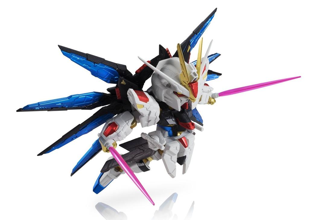 TAMASHII NATIONS Nex Edge Style Mobile Suit Gundam SEED DESTINY Strike Freedom Gundam 80 мм окрашенная подвижная фигурка [MS UNIT] (RECOLOR Версия.) Прибл.