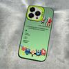 Cute Couple Monster Case for Apple iPhone 15 Pro Max, iPhone 14, Matte Laser Design, 13/12 Pro