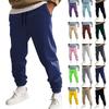 Fashion Men's Sport Color Bandage Casual Loose Sweatpants Drawstring Pant