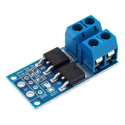 Модуль MOSFET-ключа 400 Вт 30 А Регулировка ШИМ Управление скоростью двигателя Яркость лампы 5 В-36 В Плата драйвера