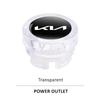 BBEE3 Car Cigarette Lighter Dust Cover Dustproof Cap Plug for Kia Ceed Picanto Rio Sportage Cerato Soul Accesspries