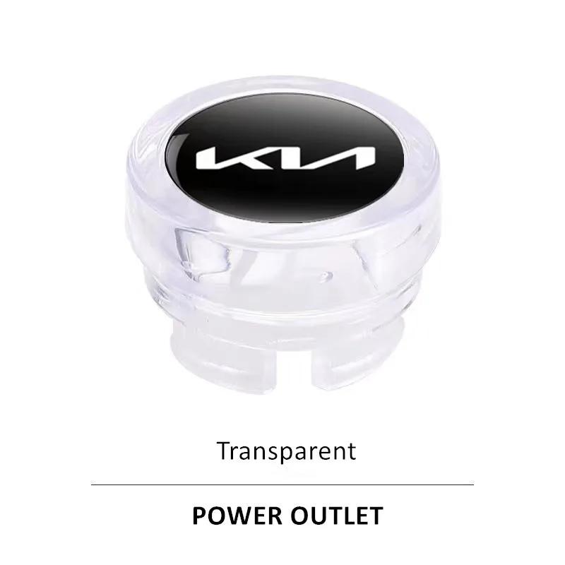 BBEE3 Car Cigarette Lighter Dust Cover Dustproof Cap Plug for Kia Ceed Picanto Rio Sportage Cerato Soul Accesspries