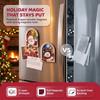 Magnetic Window Frame Refrigerator Sticker Wooden Christmas Fridge Magnet  Kitchen Decor