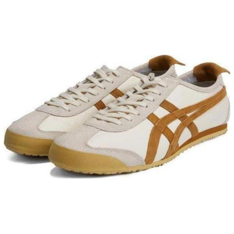 ONITSUKA TIGER Кроссовки унисекс Mexico 66 Бело-коричневые 1183C076-200
