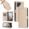 For TECNO Pova 7 5G Case RFID Blocking 3 Card Slots PU Leather Phone Cover with Wrist Strap
