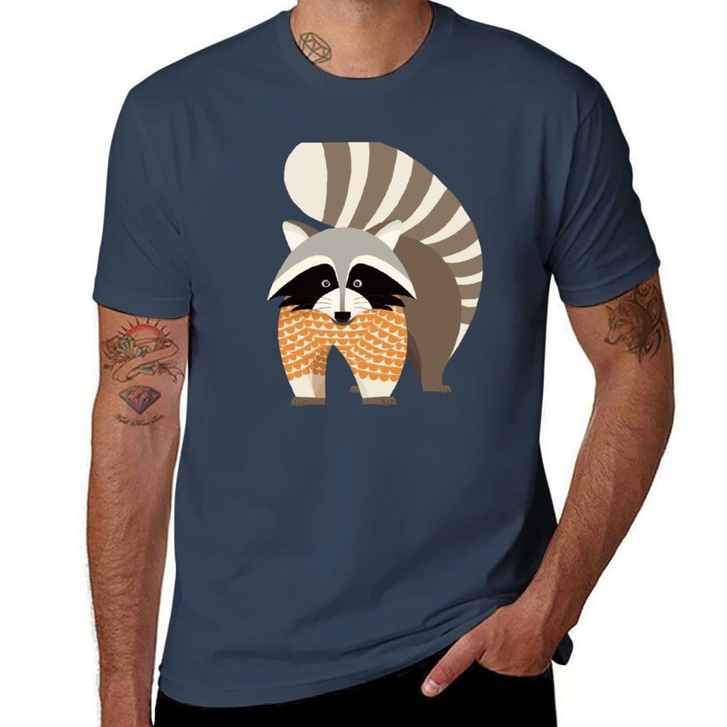 Whimsical Raccoon TShirt t shirt man plain man t shirt graphic TShirt