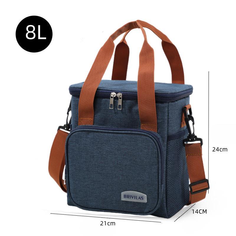 Двухслойная термосумка для ланча для пикника на природе