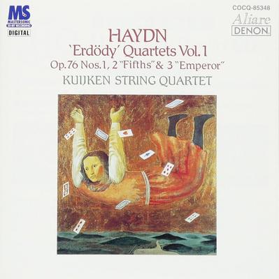 CD СТРУННЫЙ КВАРТЕТ К. КУЙКЕН Струнный квартет № Гайдна. 75. 76. 77 COCQ85348 COLUMBIA 2017 Япония Классика