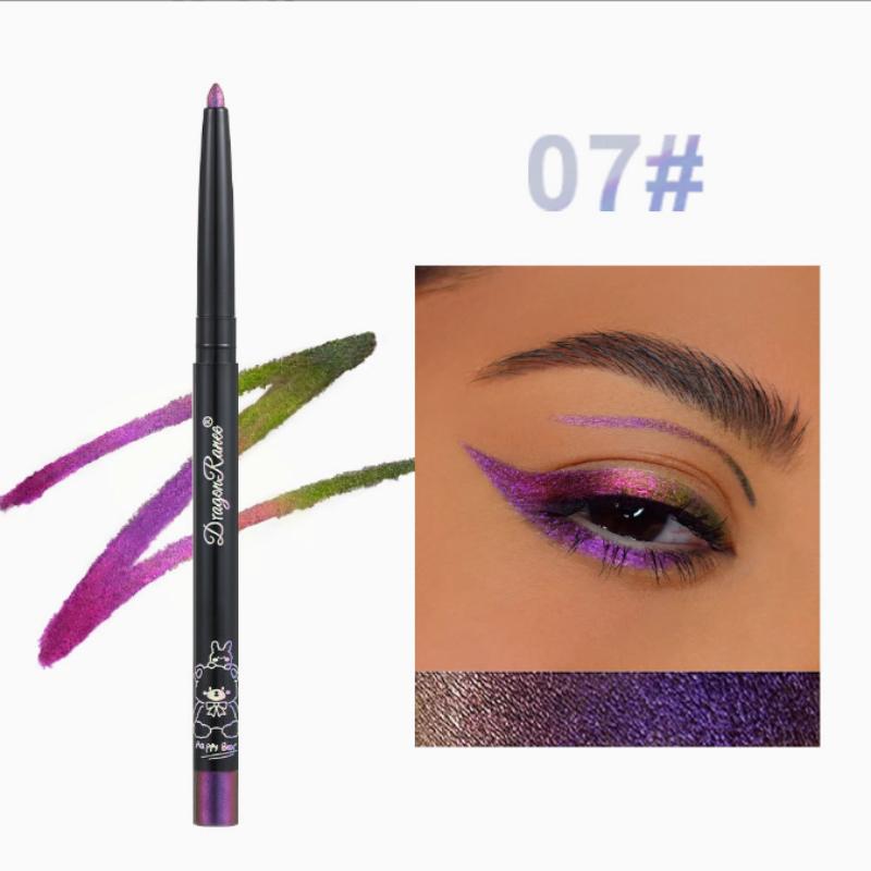 Color Eyeliner Gel Pen Ultra-fine Eyeliner Waterproof, Oil-proof, Non-smudge-proof, Long-lasting Eyeliner Color-changing Eyeliner Eyeshadow Stick