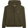Толстовка мужская Polo с вышивкой логотипа, на молнии, с капюшоном, с длинным рукавом, зеленая 710881517-051