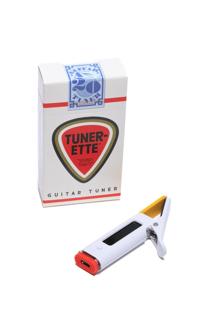 Guitar Tuner Rock Your Songs in Perfect for and Bass Plus Ukulele USB C Rechargeable and Precision Tuning with a Retro Rockstar Twist Tunerette™