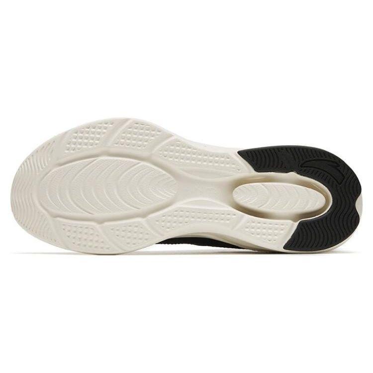 Anta Energy Ring Shock Absorbing Lightweight Low Top Casual Running Shoes Women Sneaker Bright-Black White 122315575-8
