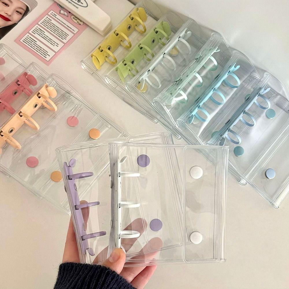 A8 3 Inch Card Album Cover Double Button Mini Picture Case Cover 3 Inch Photo Album Cover  Travel