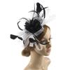 Large Wedding Feather Hair Fascinator On Headband Ladies Day Royal Ascot Races  Aliceband Net