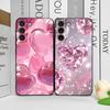 Стильный розовый кристальный чехол для телефона в форме сердца для OPPO Reno 13 12 F 11 10 Pro Plus A98 A74 A59 Find X8 X5 X3 Lite 5G Мягкие чехлы