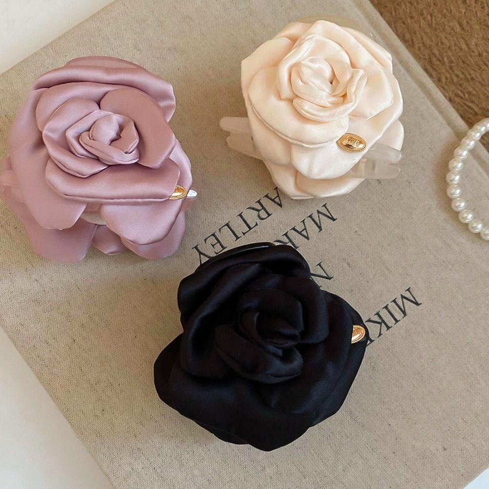 Bohemian Artificial Flower Clips Back of the head hair clip Headdress Styling Tool