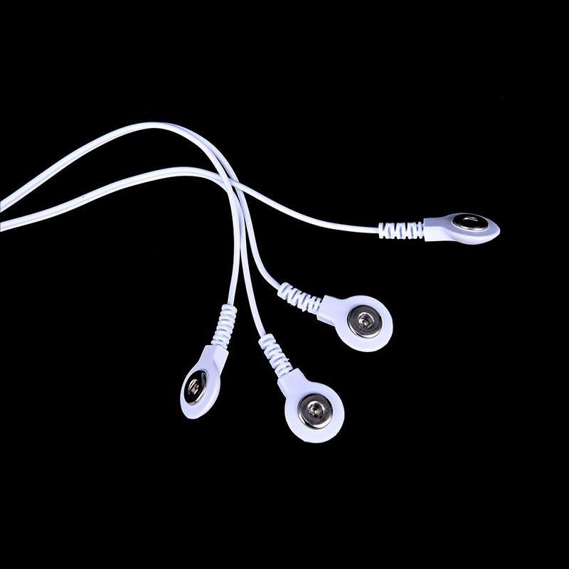 Физиотерапевтический инструмент, кнопки, кабель Массажный инструмент Соединительные провода