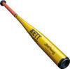ZETT Hard Baseball Zett Power Metal Over Yellow Gold Made in BAT16383C Bat, HB, (Super Duralumin/TZ800), 83cm, 900g, (5301), Japan,