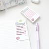 100 Sheets/pc Cartoon Memo Pad Sticky Note To Do List Check List Planner Notepad for Staff Students Stationery Journaling