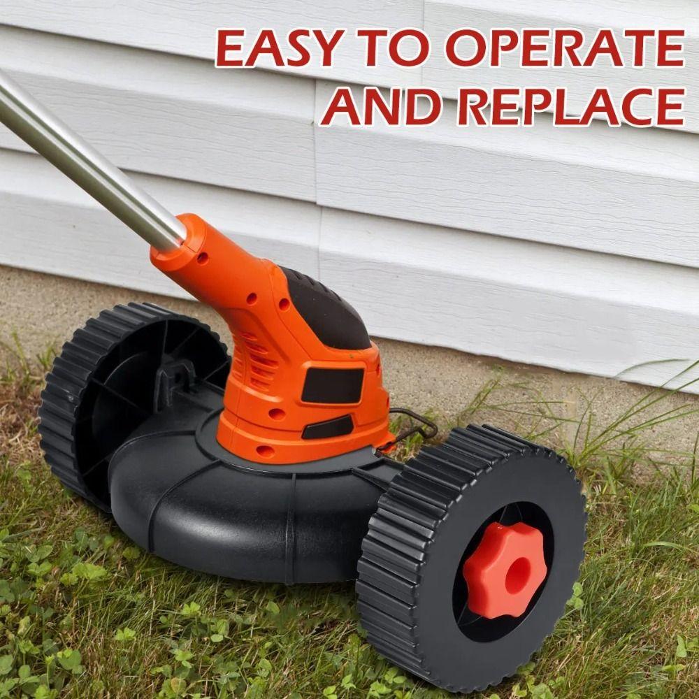 Регулируемое опорное колесо для газонокосилки Гибкая подставка для газонокосилки Электрический триммер для травы