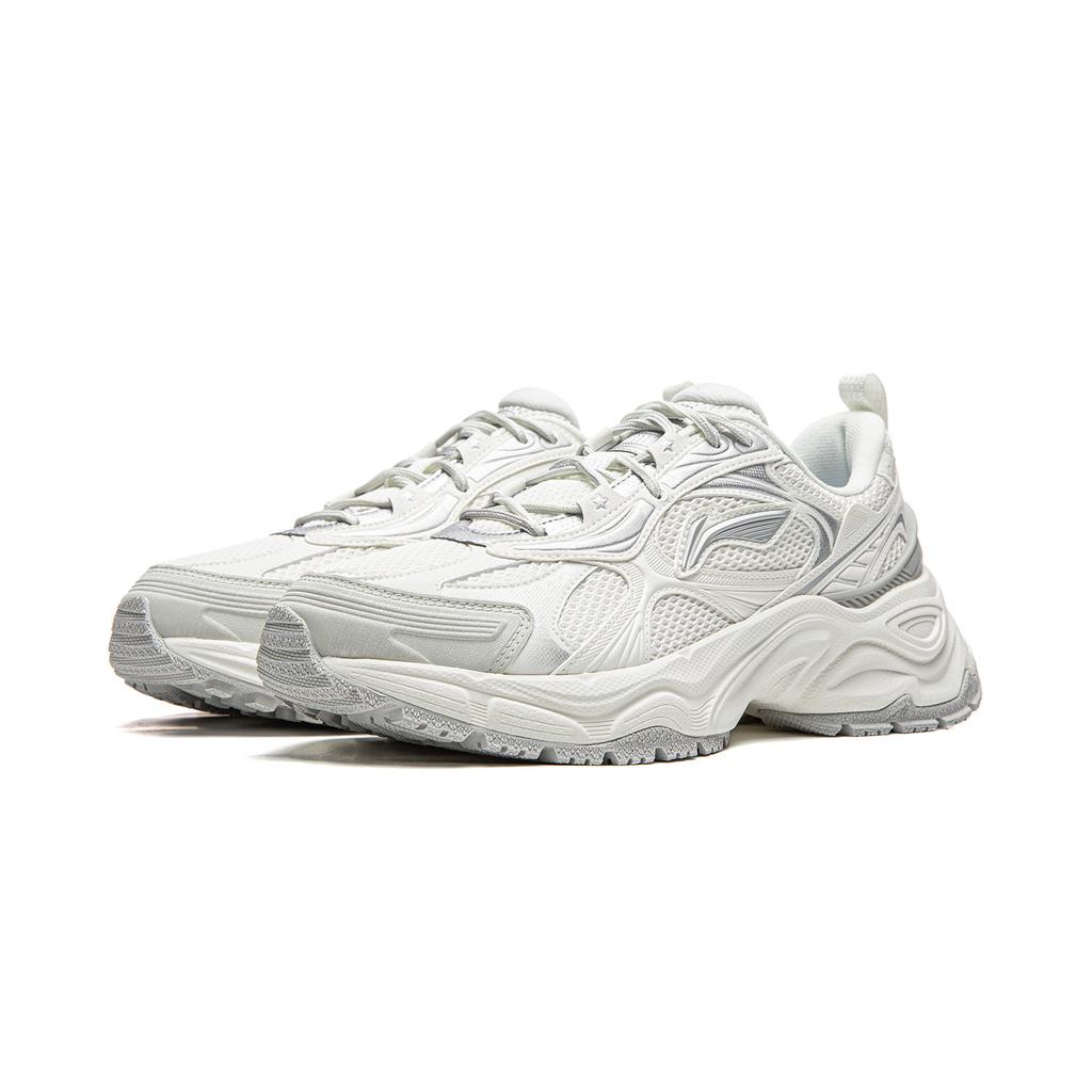 Li Ning Star Ring Y2K Soft Retro Fashion Versatile Height Increasing Non-Slip Wear-Resistant Breathable Low-Top Casual Shoes Men Sneaker AGCV355-1