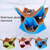 3 Layer Thick Plush Warm Bed Rat Hammock Hanging Nest Hamster Sleeping Bag House