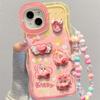 Cute Star Kirby Applicable Apple 15 Mobile Case IPhone 14 Three-dimensional 13 Dual Stand 11 Niche 16pro