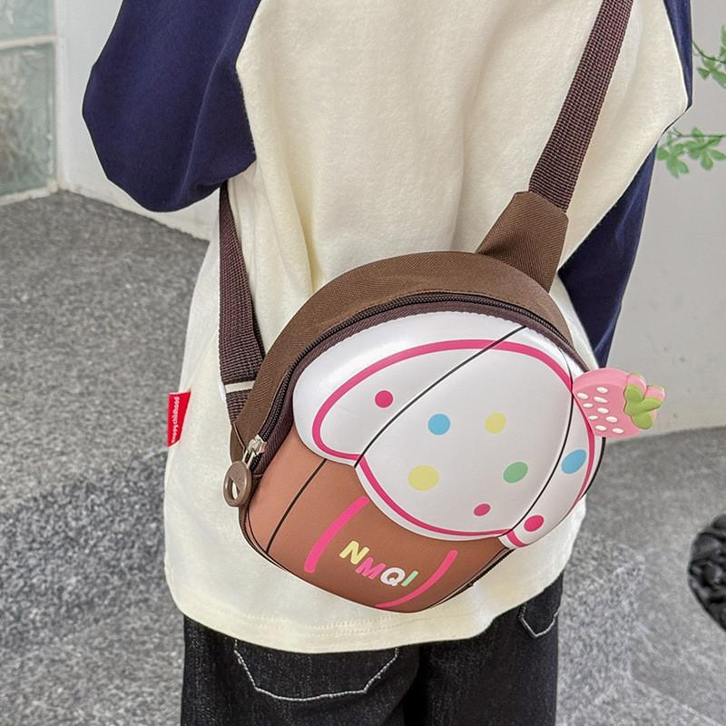 Lightweight And Stylish Oxford Fabric Chest Bag For Kids With Fun Design Cartoon