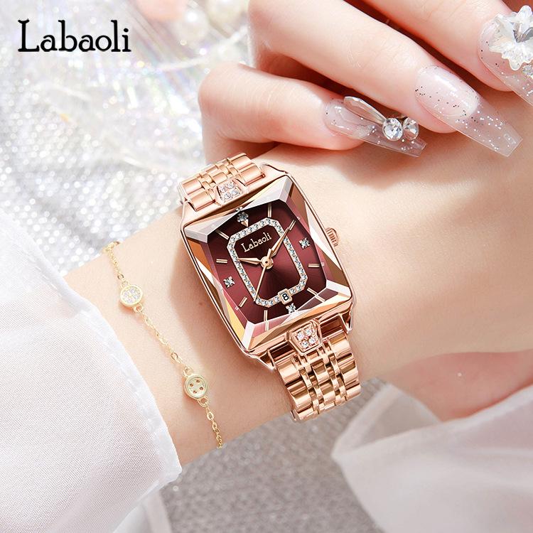 Новые женские кварцевые часы Laboli - Высококачественный универсальный водонепроницаемый стиль