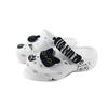 Classic Platform Clog EVA Hand-Painted Black Cat Cute and Versatile Classic Niche Campus Style Hole Shoes Unisex White